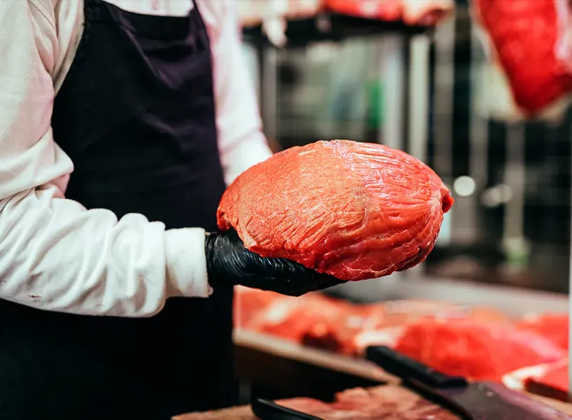 sac de boucher à Lyon